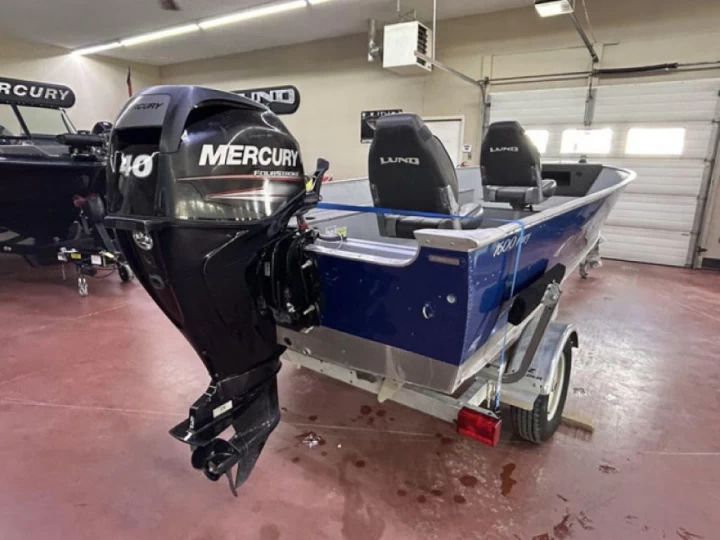 2017 Lund Fury 1600 Tiller 